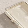 Clear Tissue Box Holder Spring-loaded Tissue Dispenser Transparent Desktop Tissue Box Cover for Home Office Bathroom Car