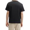 Fila T-shirt Décontracté Mode Imprimé Logo Lettre Confortable Col Rond Manches Courtes Homme Hauts Noir F11M418103F-BK