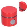 Mini Tea Storage Cans Portable Stainless Steel Coffee Powder Preservation Cans for Home KitchenRed