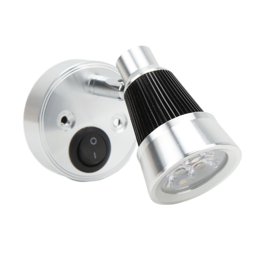 LED Swivel Reading Light 90 degrees  Adjustable RV Spotlight Interior Lighting for Motorhome Trailer Camper Boat