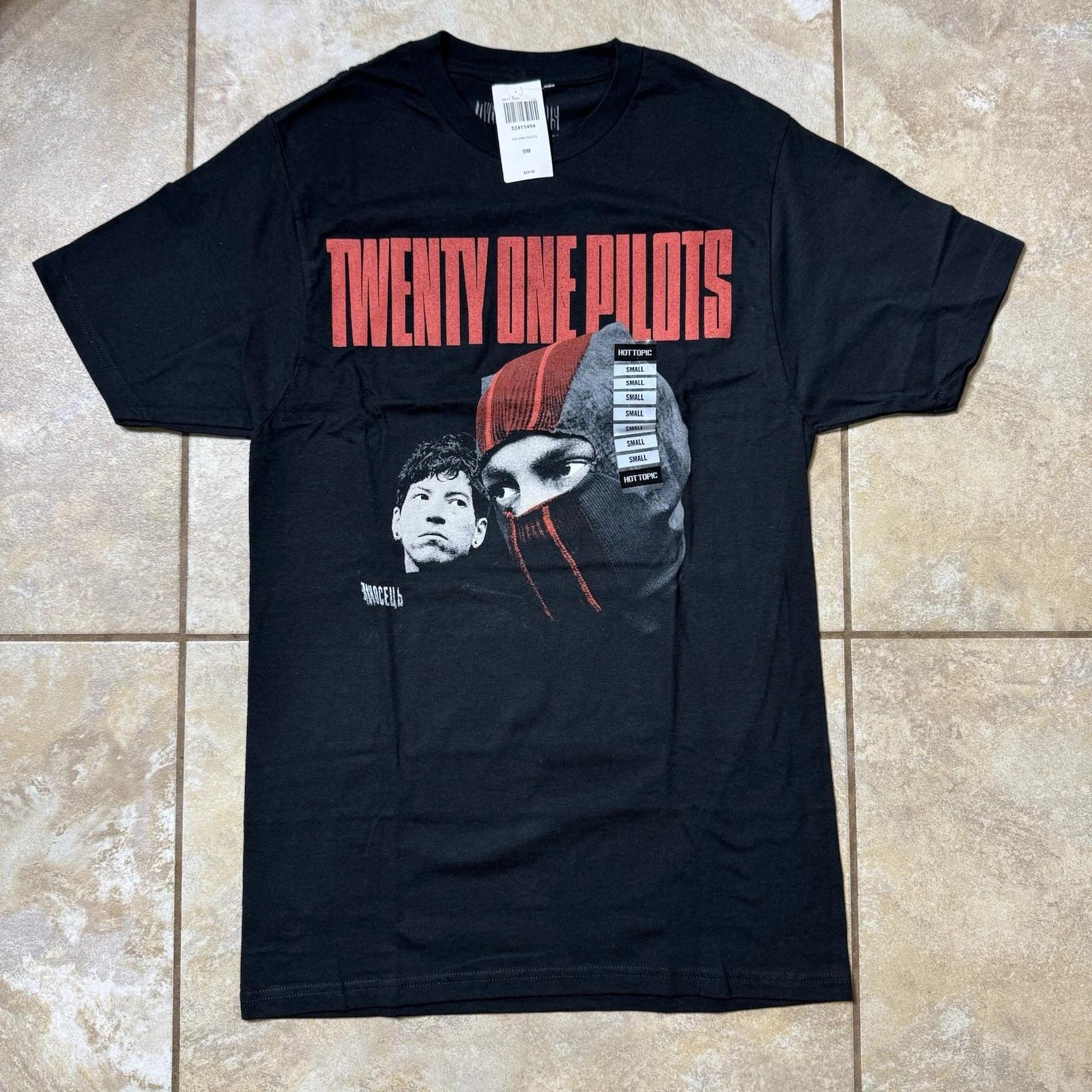 Twenty One Pilots Duo Photo T-Shirt SMALL New 4XL