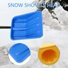 Ice Shovel Head Multipurpose Garden Scoops Head for Thick Snow Removal without Floor Damage and Simple Maintenance