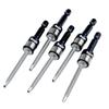 Pack of 5Pcs High Strength Steel Roofing Screw Set 45Mm Length With Rust Resist Coating Finish Perfect For Outdoor Use
