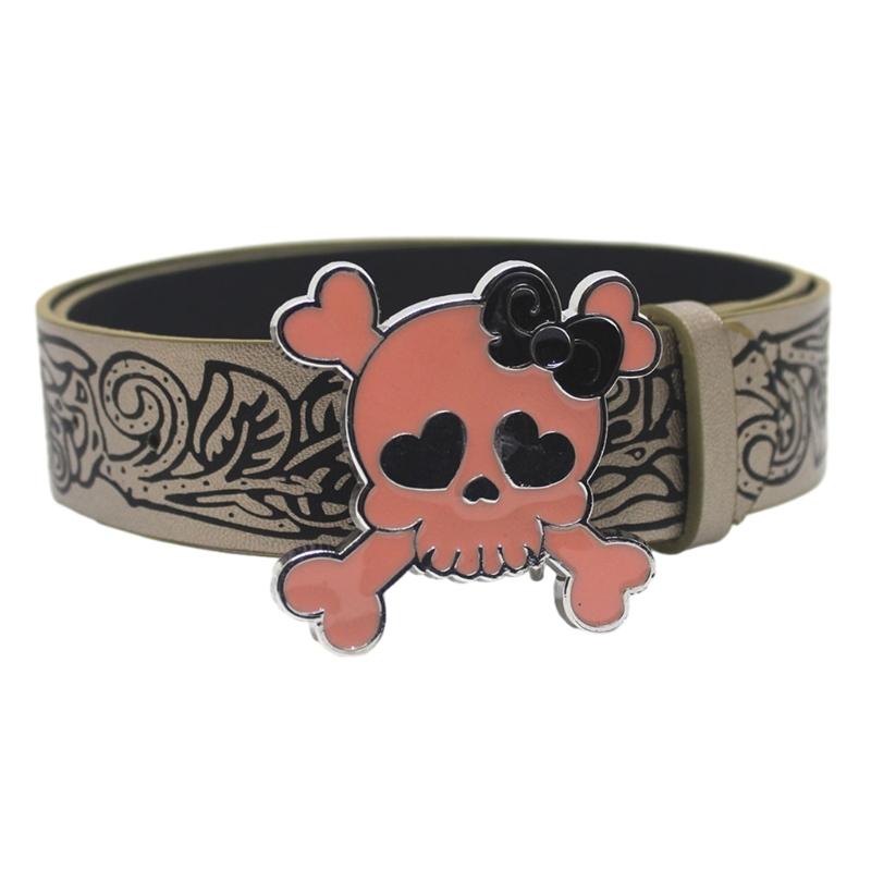 

Womens Leather Belt for Dress Jeans Belt Vintage Floral Embossed Leather Wide Waist Belts for Women 1