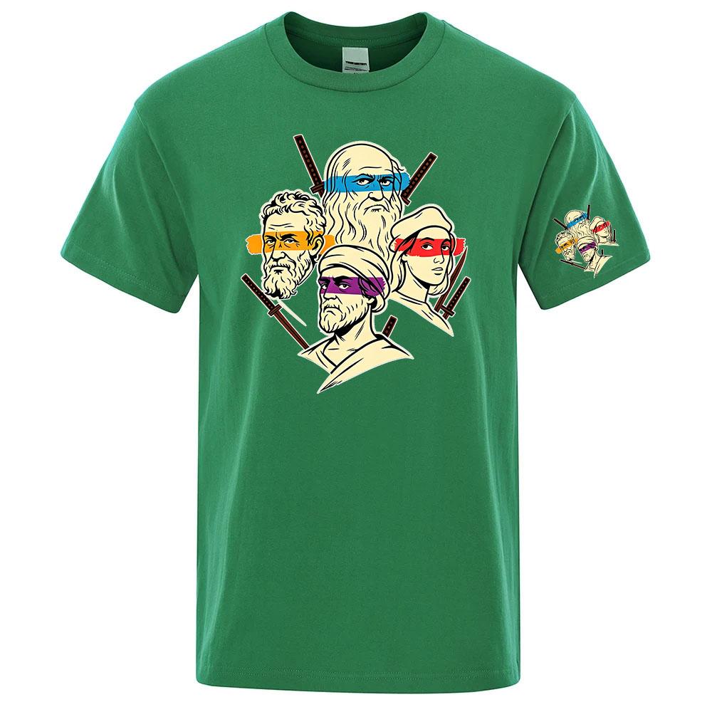 Art Ninja Funny The Unisexs Regular Shortsleeved Shirt Is Made Of Soft And Comfortable Fabric And Is Suitable For Summer T Shirt
