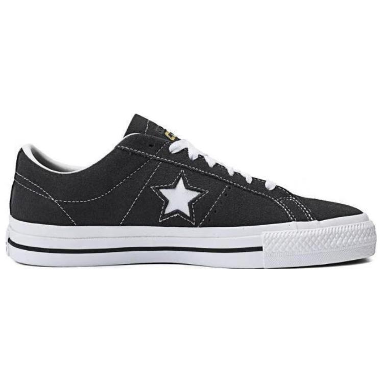 Converse One Star Pro Low Dark Matter Unisex Sneakers Grey White Black A08482C