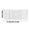 Adjustable Air Conditioner Air Deflector Prevent Blowing Window Air Conditioner Windshield Easy Installation Deflector