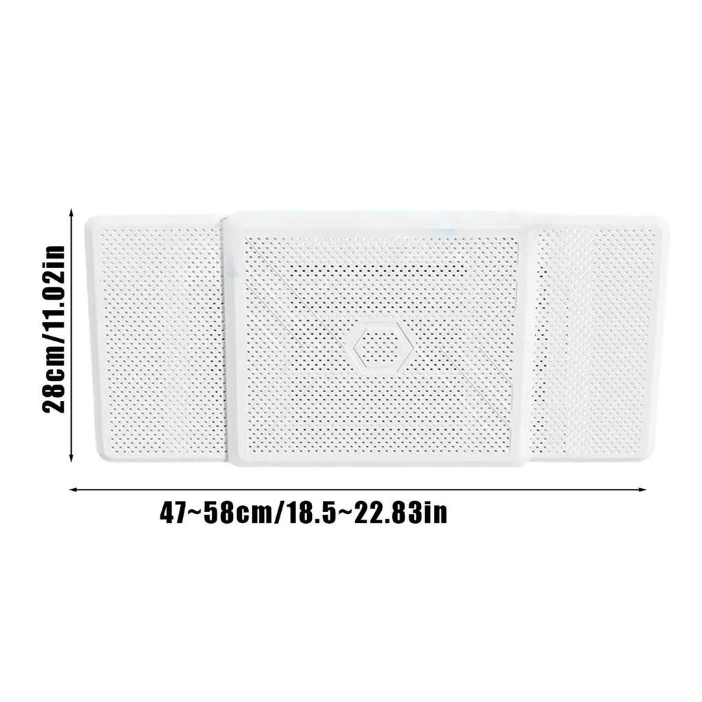 Adjustable Air Conditioner Air Deflector Prevent Blowing Window Air Conditioner Windshield Easy Installation Deflector