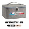 TIIU6 Car Travel Cosmetic Bag Waterproof Foldable Storage Bags For BMW Performance M M3 M5 iX5 iX6 E60 E61 E62 E70 E71