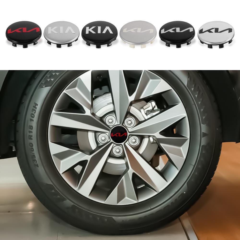 4 Pezzi Emblema Auto Tappo Mozzo Ruota Distintivo Accessori Per KIA KIA Sportage RIO Ceed Picanto Pegas Sorento Niro Soul Cerato KX5