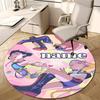 Personalized K-KPop Demon Hunters Round Chair Office Rug - Perfect for Mat, Office Chair & More - Ideal Gift for Birthdays and Holidays