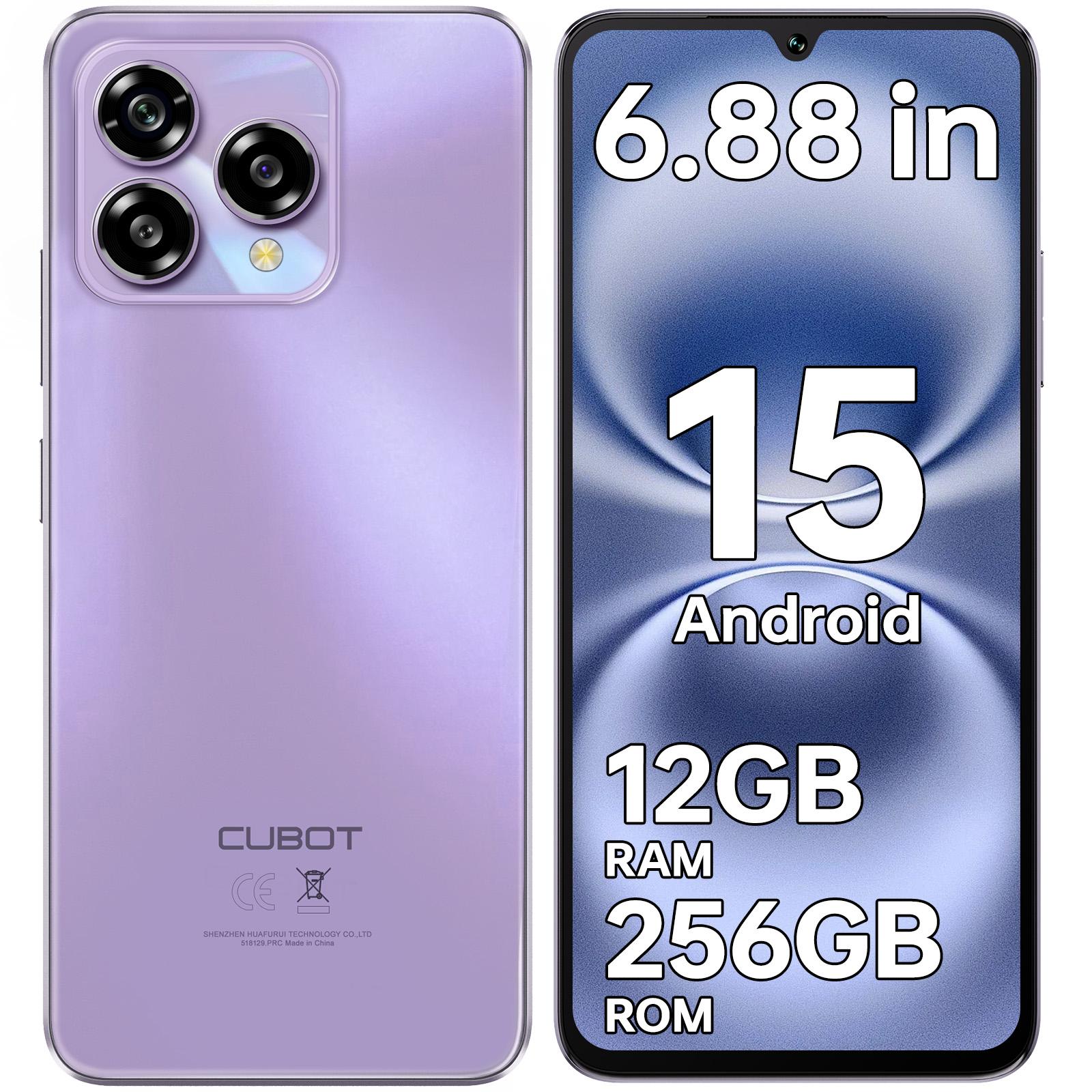 CUBOT A40 Viedtālrunis Android 15, 12GB+256GB/1TB