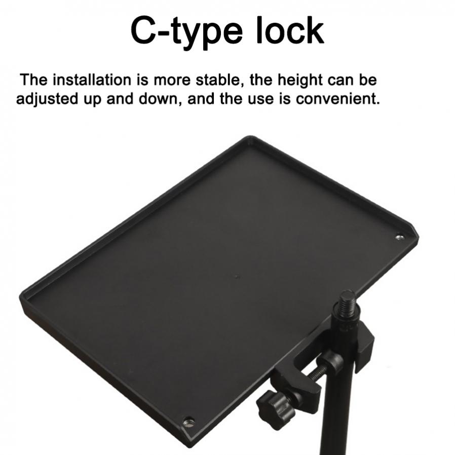 Sound Card Tray Live Microphone Plastic Stand  Fit for Tripod Bracket Accessories