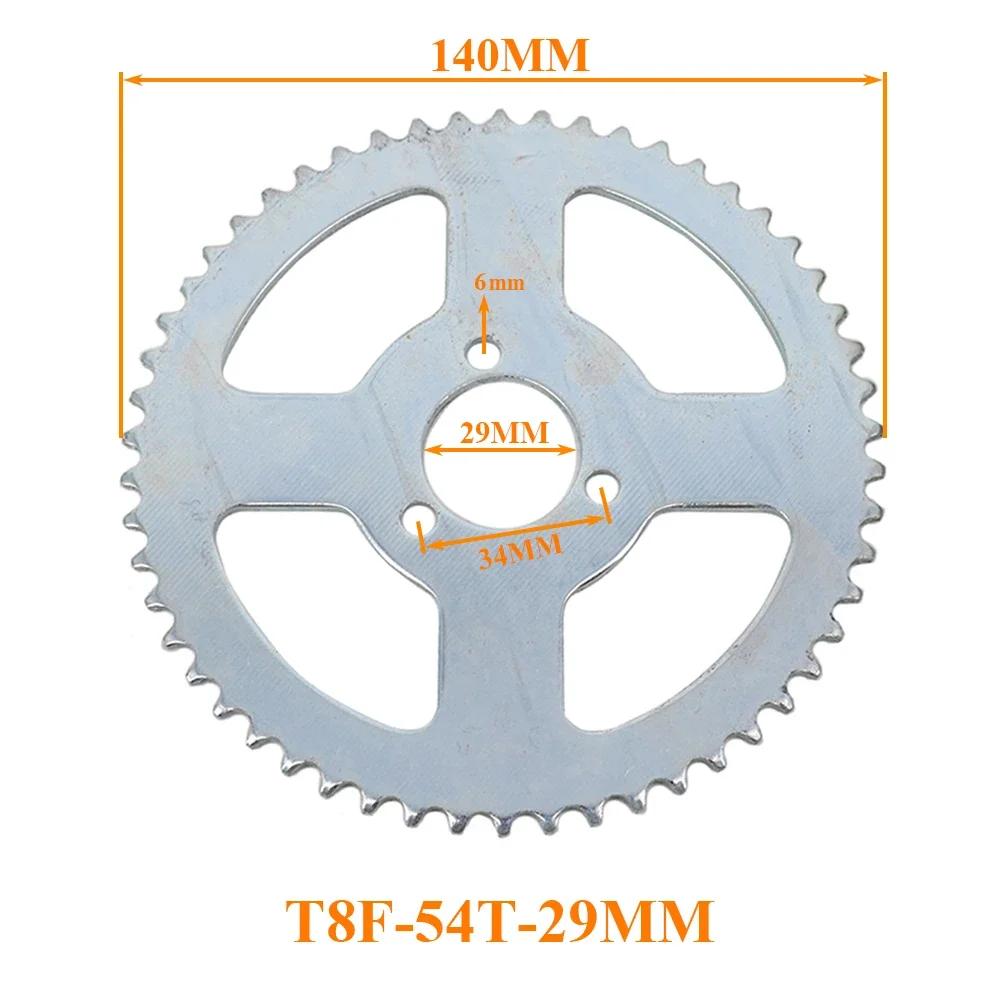 35 38 44 54 64 74 Tooth 44T 54T 64T 74T T8F 35MM Rear Sprocket Mini Moto ATV Quad Dirt Pit Pocket Bike Cross 47cc 49cc Parts