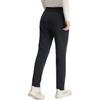 Fila A.P. Series High Elastic Comfortable Soft Pocket Knit Sports Pants Women Bottoms Black A11W441609F-BK
