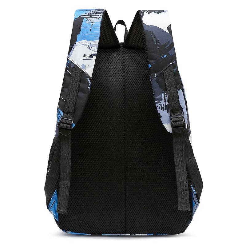 Large Capacity School Bag Backpack Set Male Female Student Three-Piece Backpack