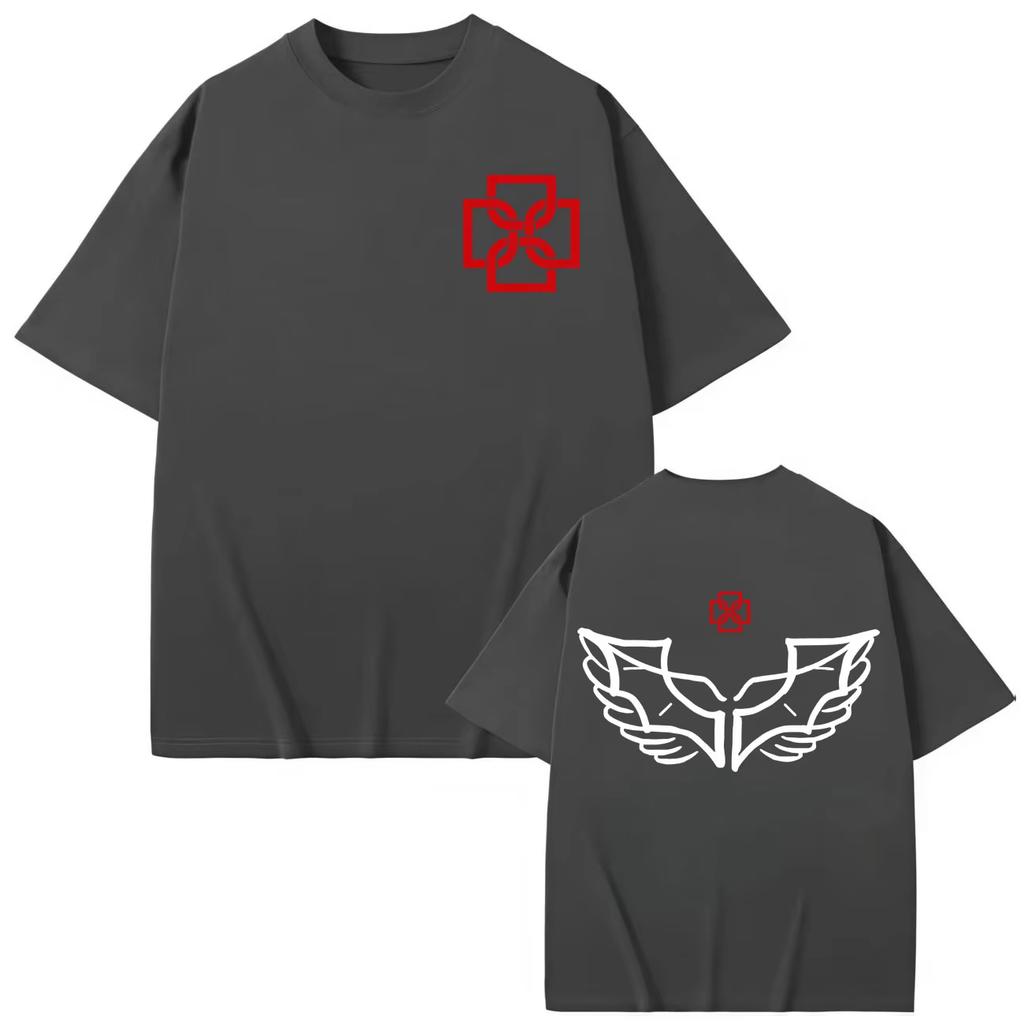 Rapper Duki Springsummer Print Tshirt Men Women Hip Hop Fashion Short Sleeve Top Summer Casual pure Cotton T Shirt Streetwear