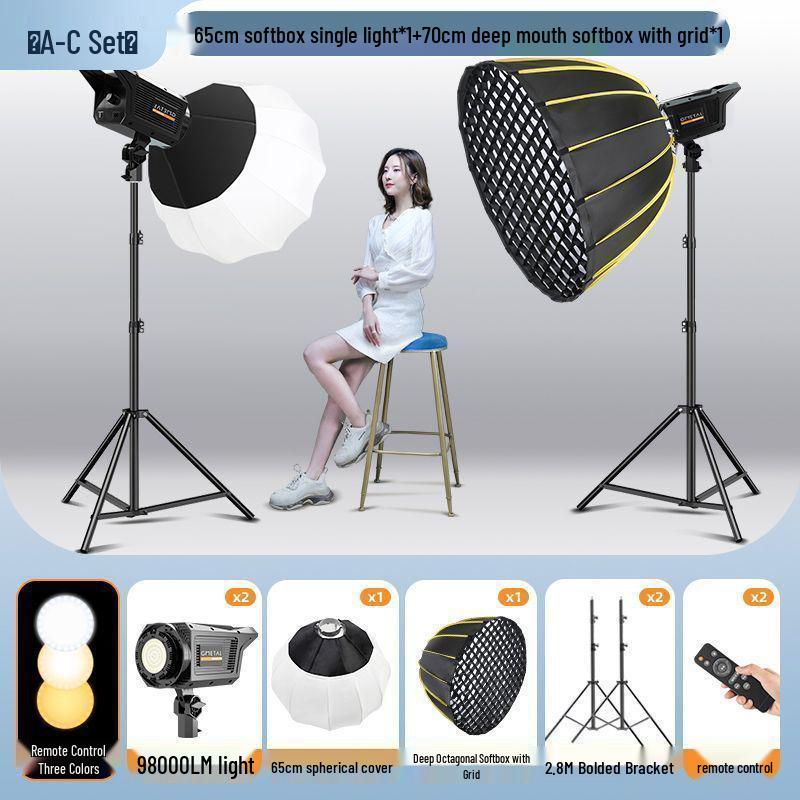 Professional Soft Light Parabolic Grid for Live Streaming and Beauty Anchors