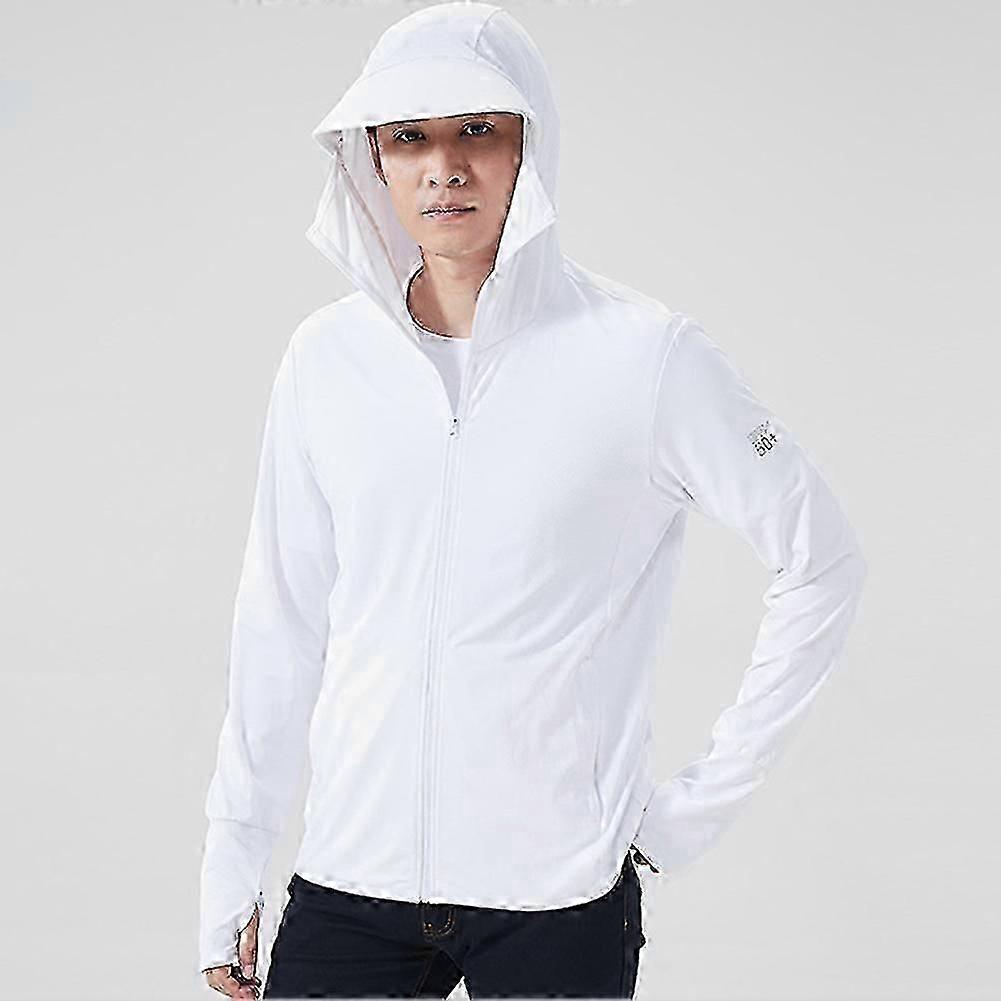 \u200bLightweight UV Protection Sun Hoodie with UPF Sunproof Design for Summer Outdoor Daily Wear and Travel