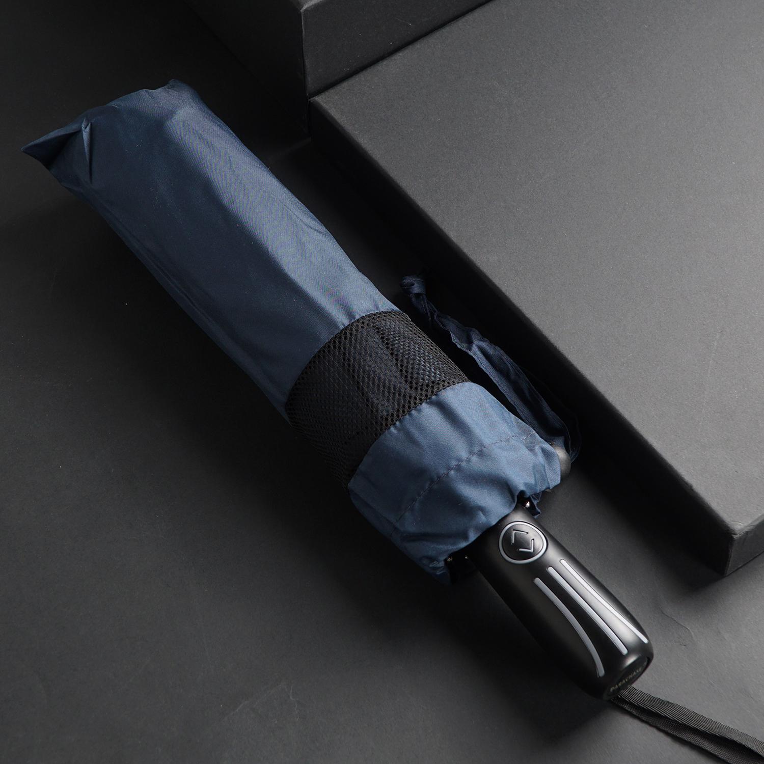 

Большой зонт для гольфа для мужчин, корпорация, ветрозащитный, 123 см, складной, большой, автоматический зонт для путешествий на открытом воздухе тёмно-синий