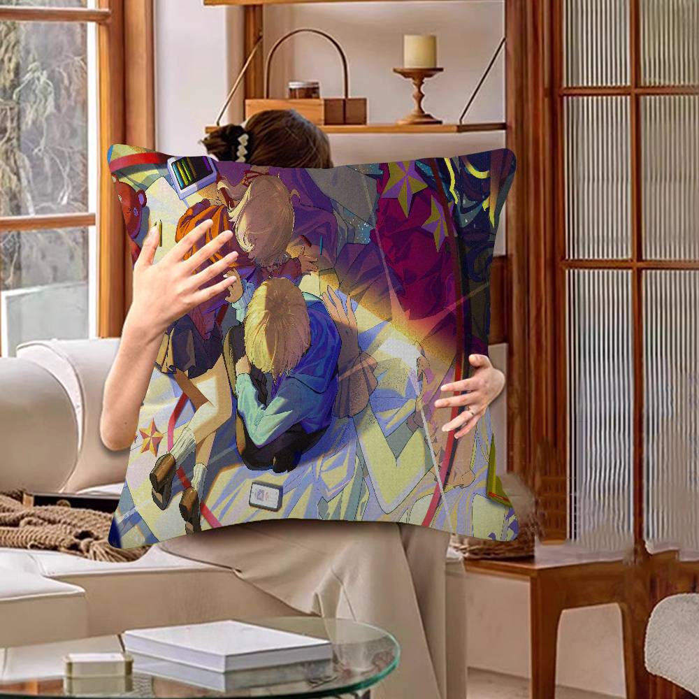 Oshi No Ko Anime Ai Hoshino Personalized Pillow Dust Cover Bedroom Kids Party Decoration Pillowcase Birthday Children Gift