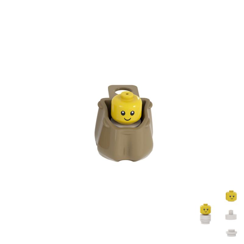 

Младенцы Строительные блоки Игрушки MOC Кирпичи DIY Детская коляска Детские подарки 5PCS