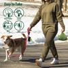 Waterproof Pet Dog Poop Bag Dispenser Zipper Storage Bag Portable Pet Waste Bags Carrier  Dog