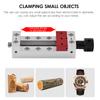 Mini Drill Press Vise 2.56 Inch Jaw Width Flat Clamp Bench Vise for Carving Engraving Machine Bench Drill Watch