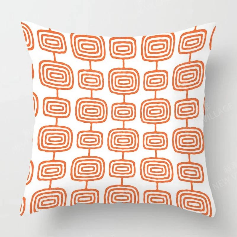 Nordic Fall Home Decor Autumn Throw Pillow Case Sofa Cushion Cover Modern