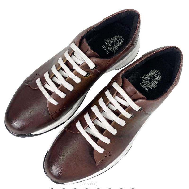 

Мужская повседневная обувь из кожи первого слоя, тканевая, противоскользящая, износостойкая, подошва для гольфа, спортивная свадебная обувь zapatos sapat a21 46