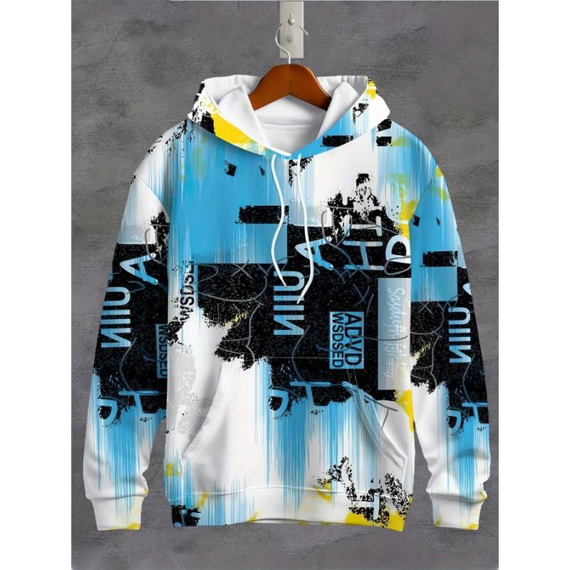 Man Hoodie Jesus Print Sweatshirts Long Sleeve Fall Spring Hoodies Casual Pullover Outdoor Oversized Tops Childs Men's Clothing