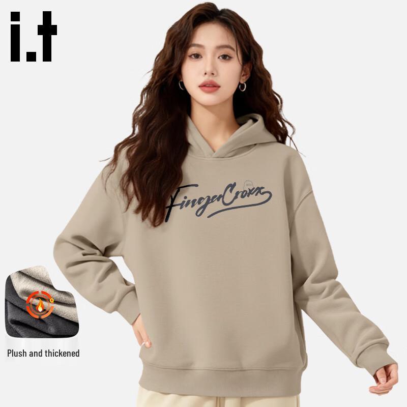 Fingercroxx IT Unisex Winter Fleece Hooded Sweatshirt
