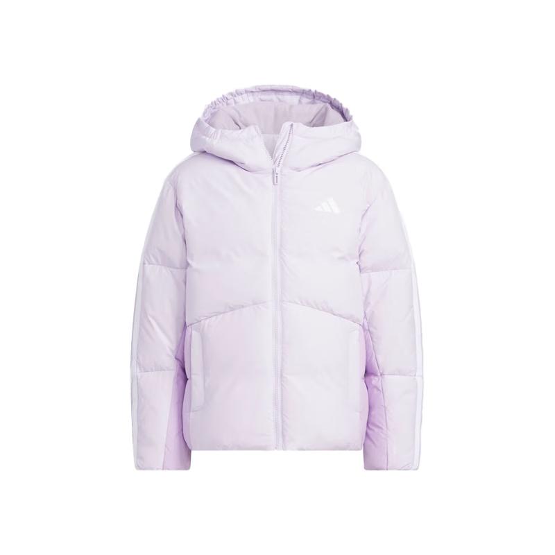 Adidas Kids' Hooded Water-Repellent Down Jacket