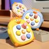 Pop Push Bubble Sensory Toy Whack A Mole Game With Music  Led Light Cute Duck Early Learning Toy For Toddlers Kids Birthday