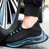 Fashion Summer Safety Shoes Men Steel Toe Sneakers Breathable Work Shoes Man Safety Sneakers for Men Work Protective Sneakers