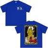 Demons Skeleton Brothers in Arms Double Sided Printed Tshirt Unisex Women Clothing Casual Cotton Oversized Short Sleeves T Shirts