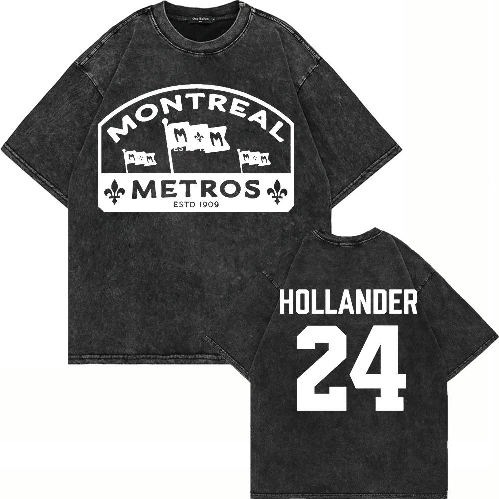 100% Algodón Lavado Vintage Rivalidad Caliente Ilya Rozanov 81 Boston Raiders Camiseta Hombre Scott Hunter Shane Hollander Camisetas Lavado Ácido