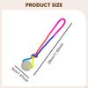 Dog Training Ball On Rope Toy Fit Small Medium Large Dogs, Soft, Exercise and Reward
