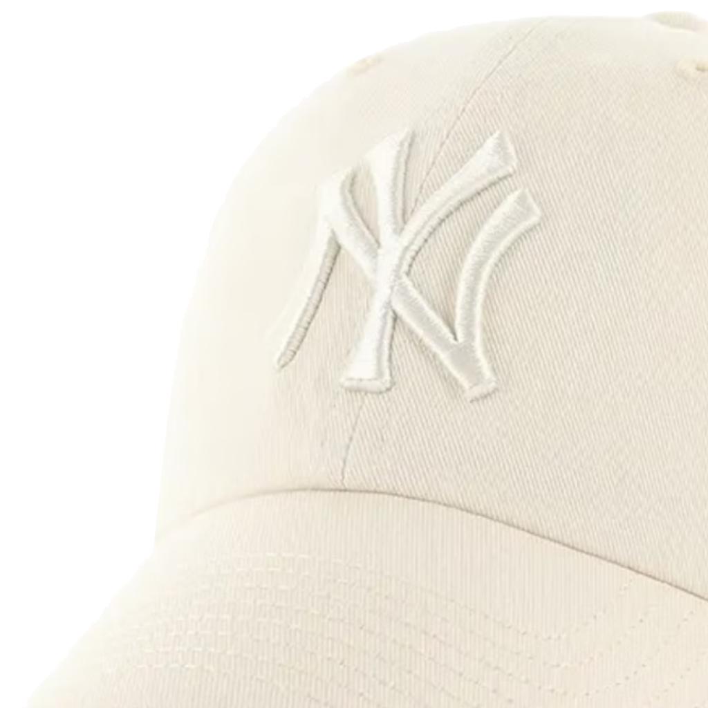 47 BRAND New York Yankees MLB Clean Up Cap, beige Herren-Cap