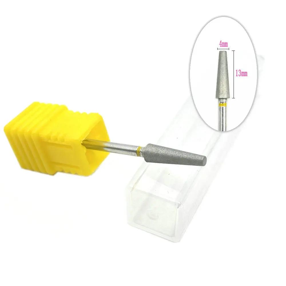 20pcs Diamond Nail Drill Milling Cutter for Manicure Rotary Bits Cuticle Clean Accessory Dental Diamond Burs Polisher 2.35mm