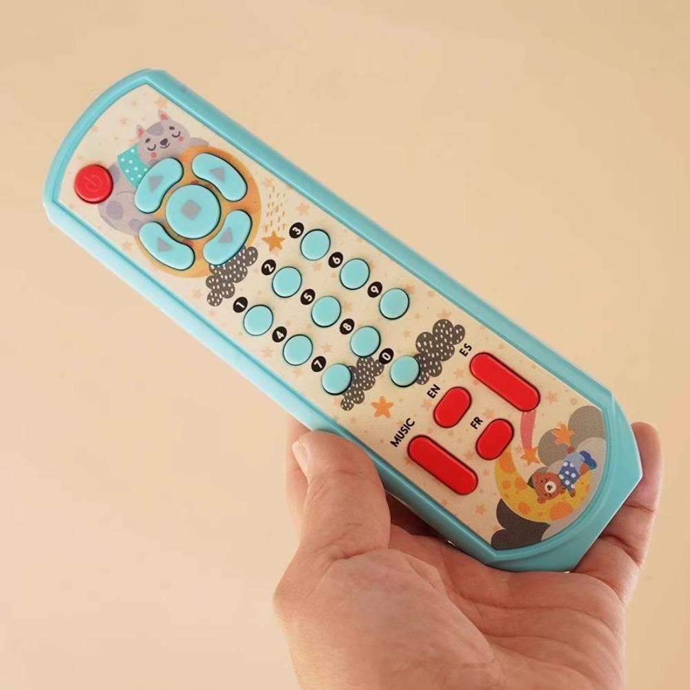 Sound and Light Baby Musical Toys Plastic Remote Control Toy Simulation Remote Boy Girl Gift