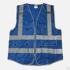 Waistcoat with Pockets, Zipper, Reflective