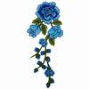3D Multi-Layer Eight-Color Water-Soluble Rose Embroidery Patch for DIY Clothing Accessories