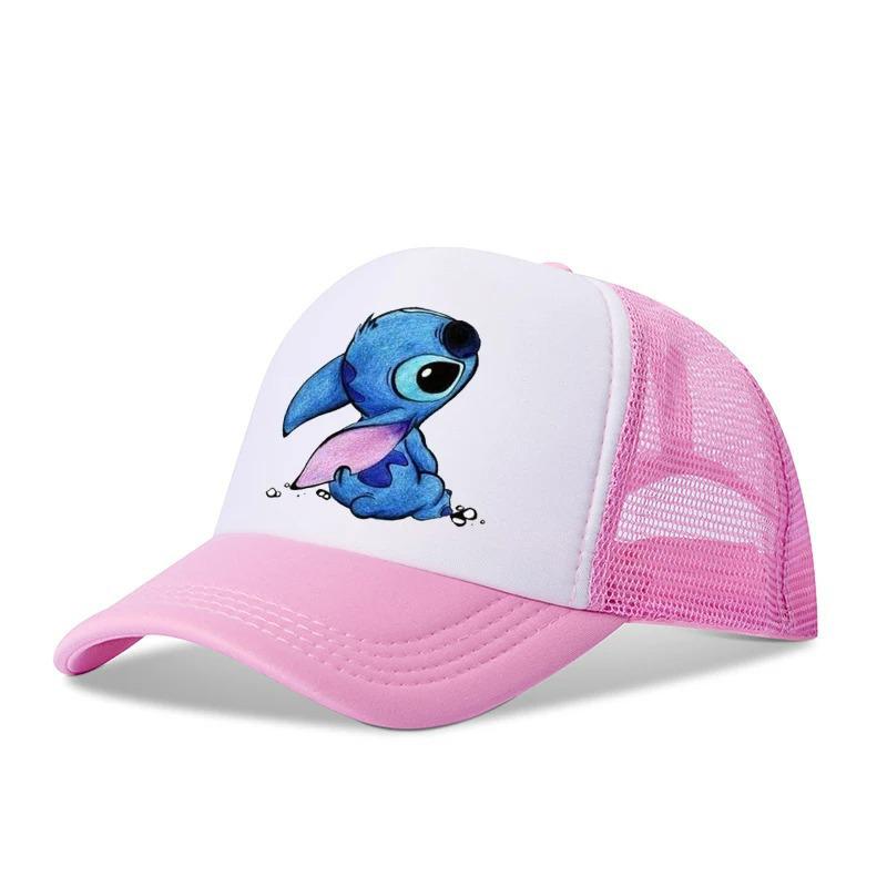 Cartoon Print Mesh Baseball Cap - Breathable Dome for Sports & Hip Hop, Ideal Birthday Gift
