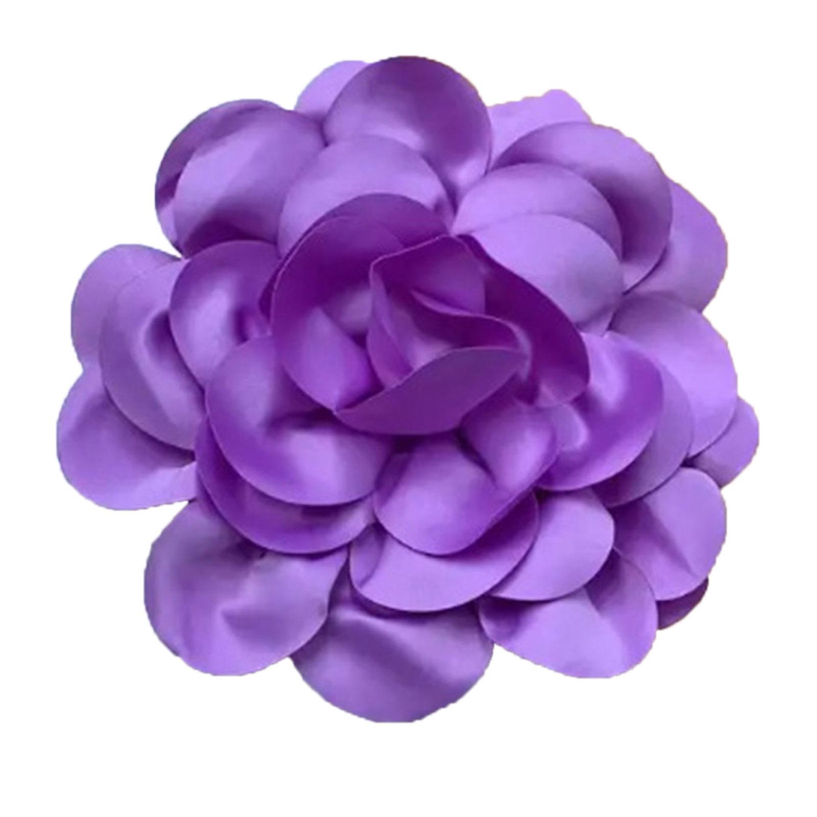 Стильный лацканный бутоньерка 24 см Модная цветочная брошь Красивое украшение на лацкан для деловых встреч, вечеринок 13