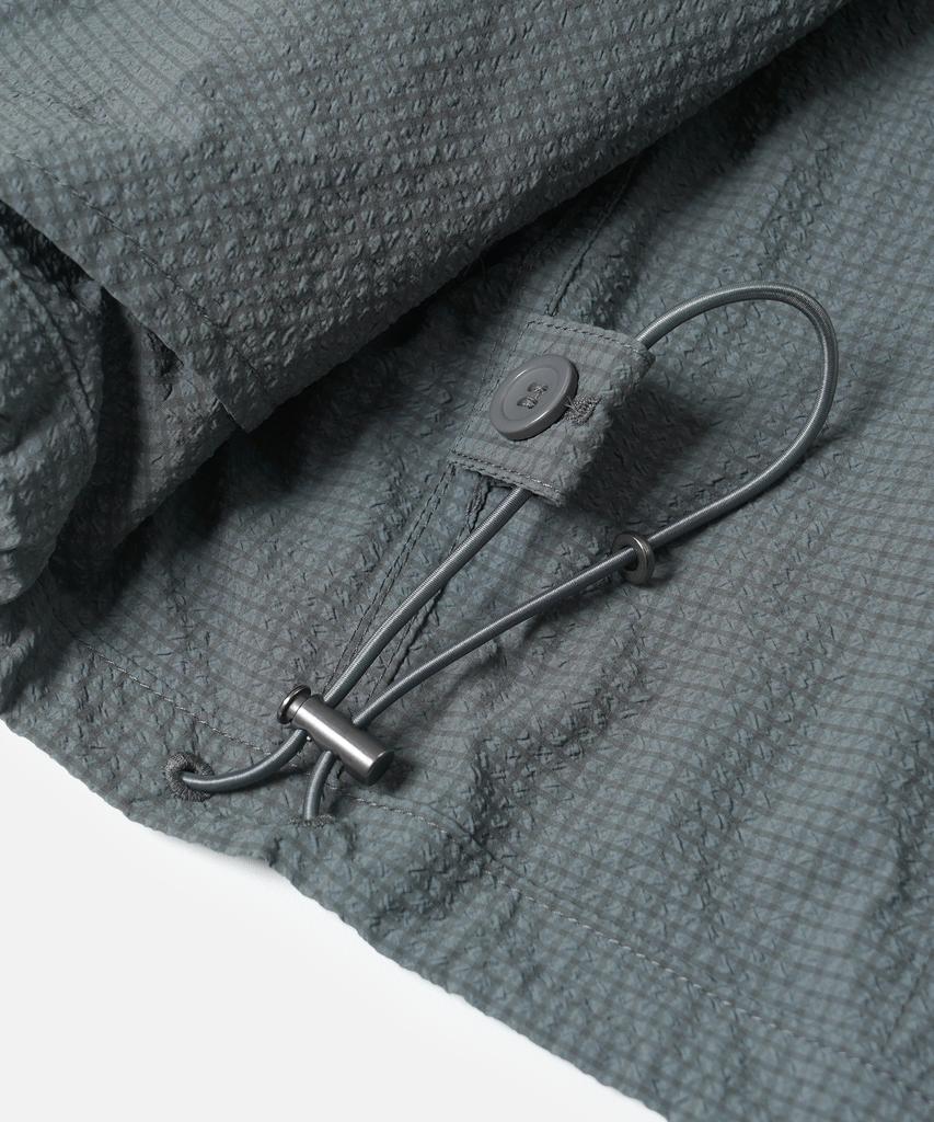 Frizmworks Seersucker Buddy Harrington Jacket _ Blue Gray