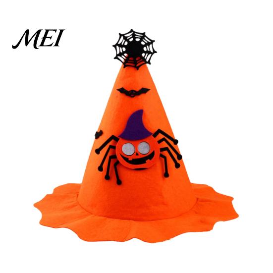 School Art Show Headgear Halloween Pumpkin Hat for Kids Adults, Funny Plush Comfortable Breathable Festival Witch Party Costume, Cosplay, Stage