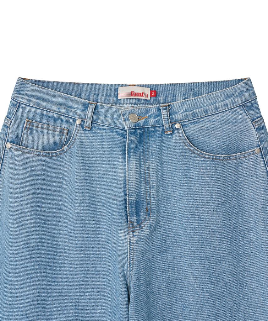 Iuteu Archive Label Denim Pants / Light Indigo