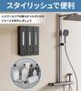 Shampoo Refill Hanging Shampoo Dispenser Wall Mount 3-Compartment/2-Compartment/1-Compartment No Drilling Required Transparent Hook Backboard Storage