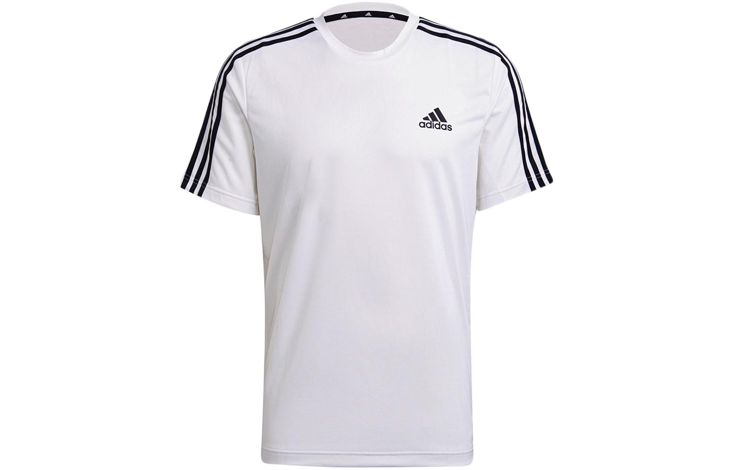 Adidas Set in Sleeve T Shirt Men s White GM2156 XXL